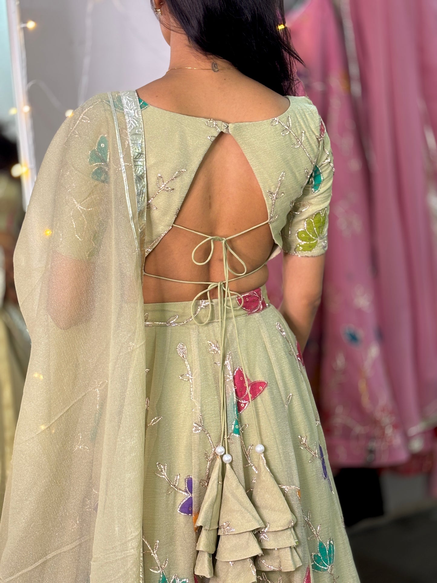 Amaira organza lehenga set