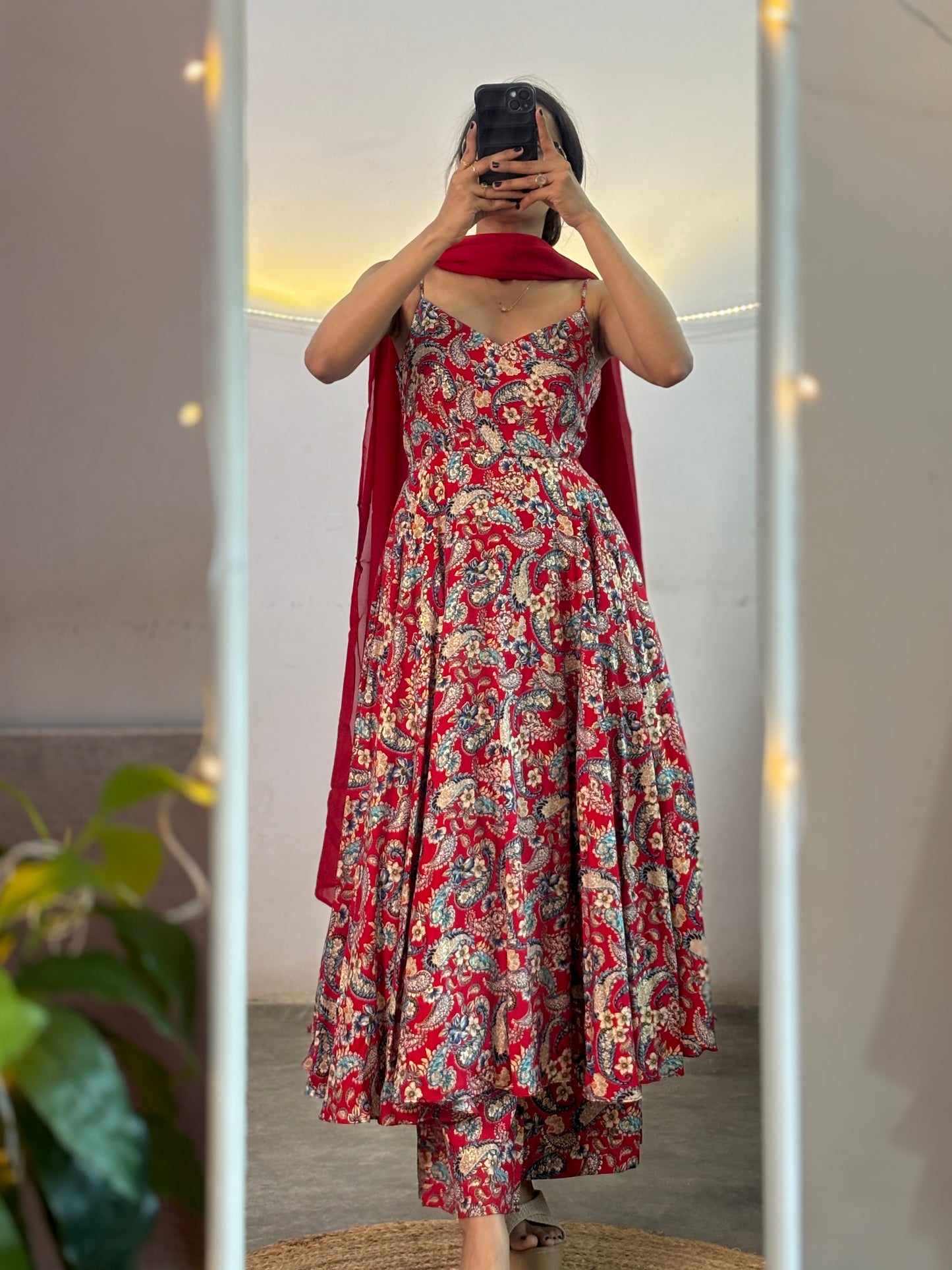 Mila Anarkali set