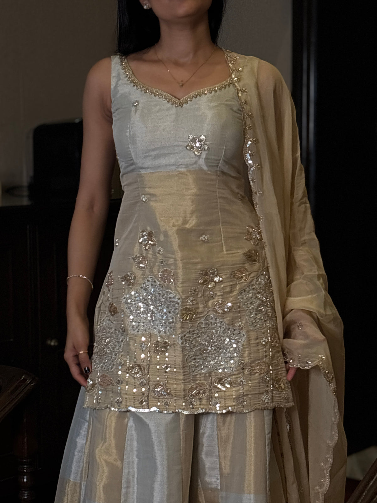 Ahanika palazzo set