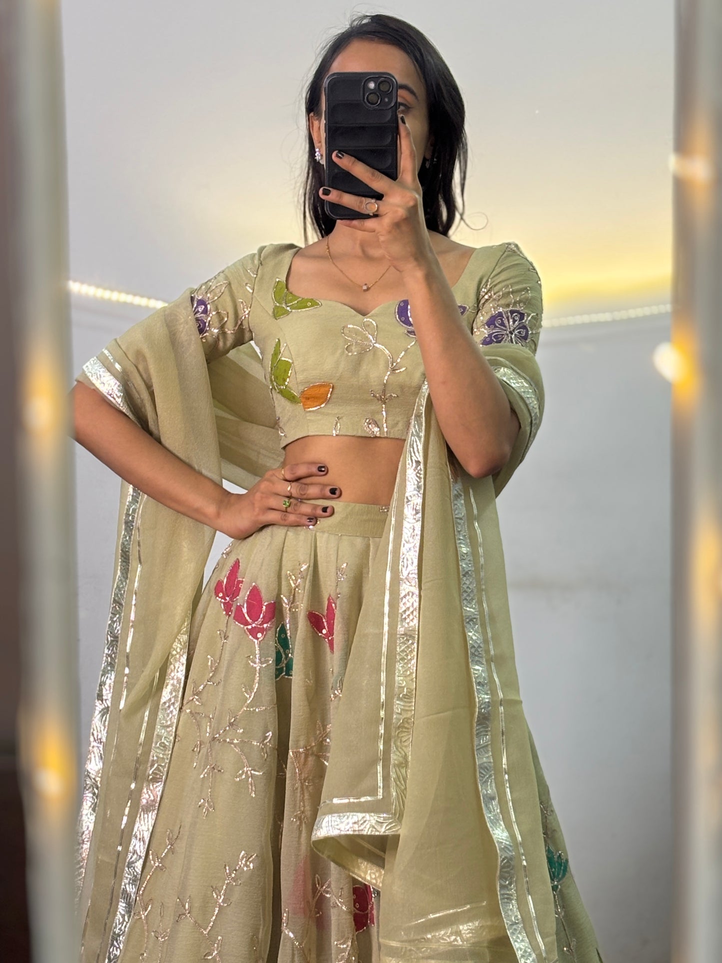 Amaira organza lehenga set