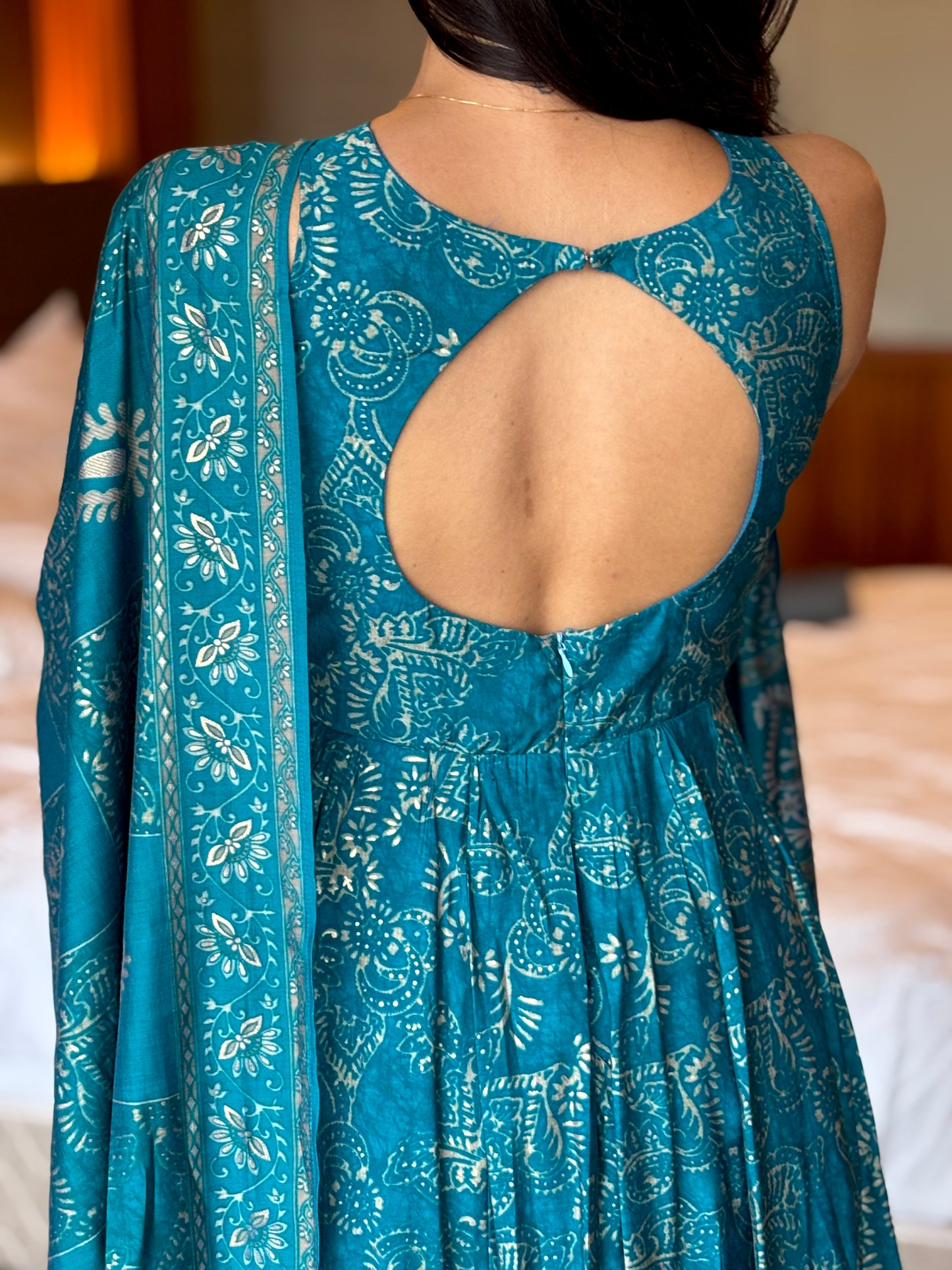 Niya printed Anarkali set