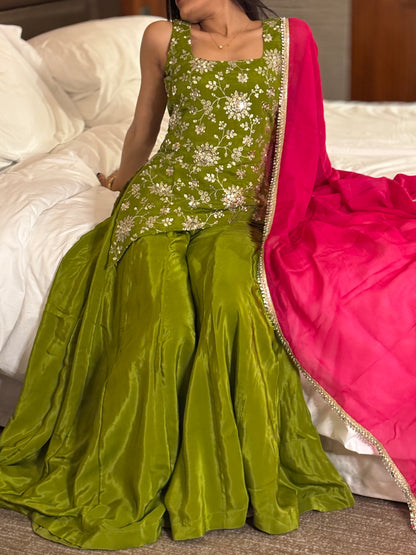 Ruhi palazzo set