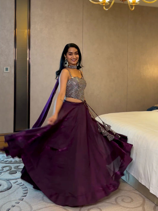 Misha corset lehenga set