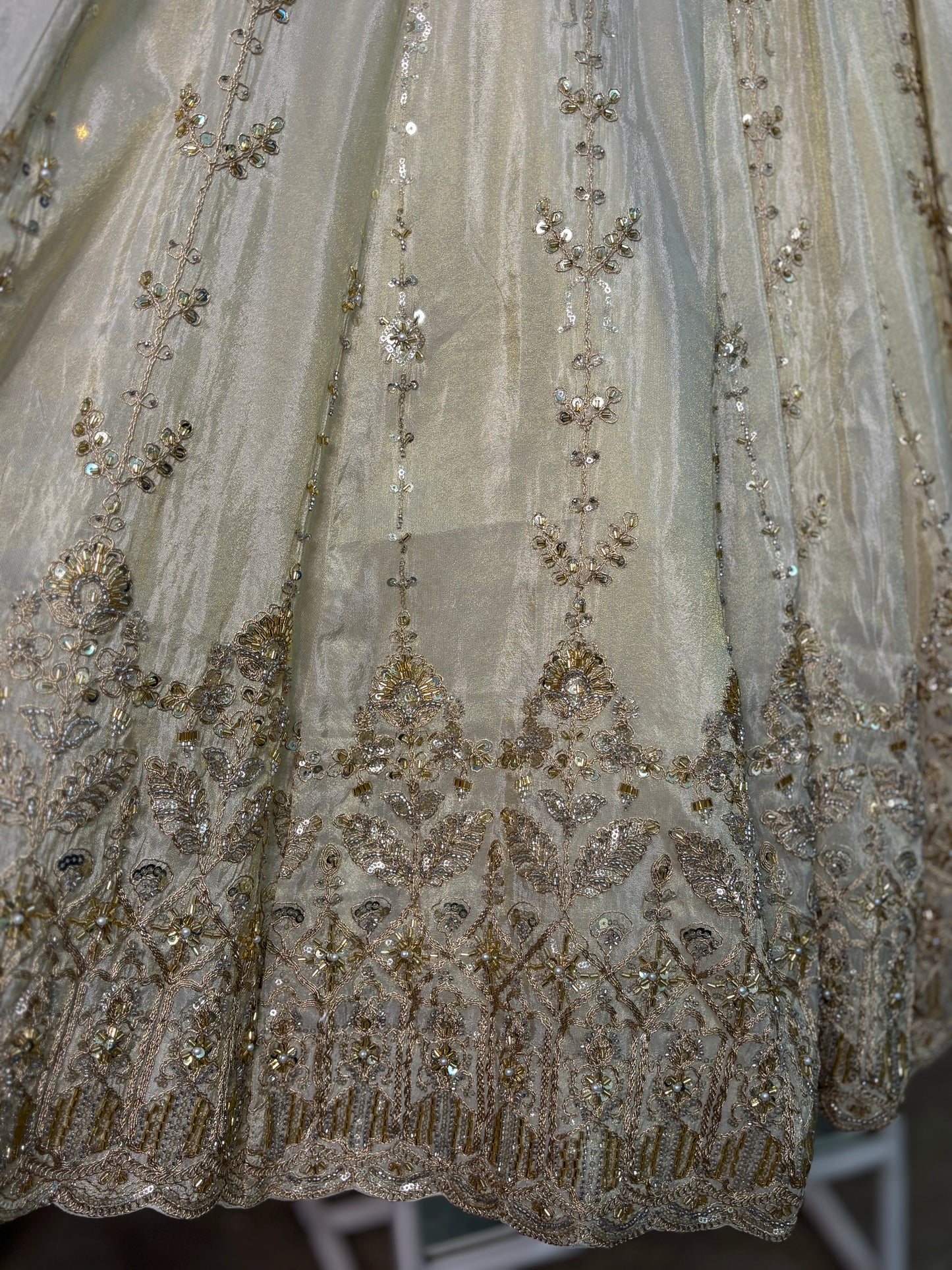 Kimaya heavy tissue lehenga set