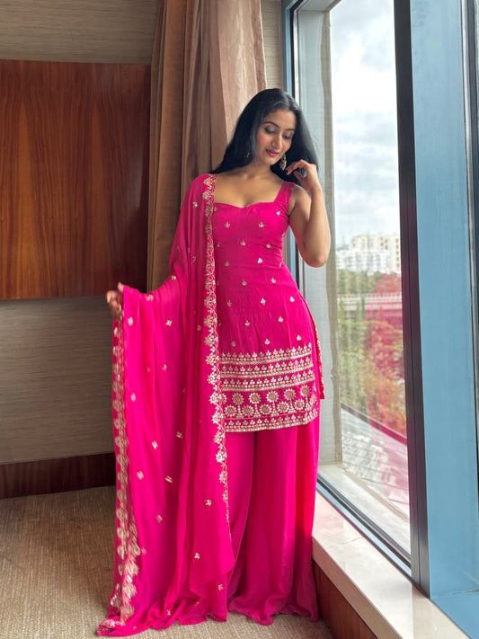Zivah kurta palazzo set