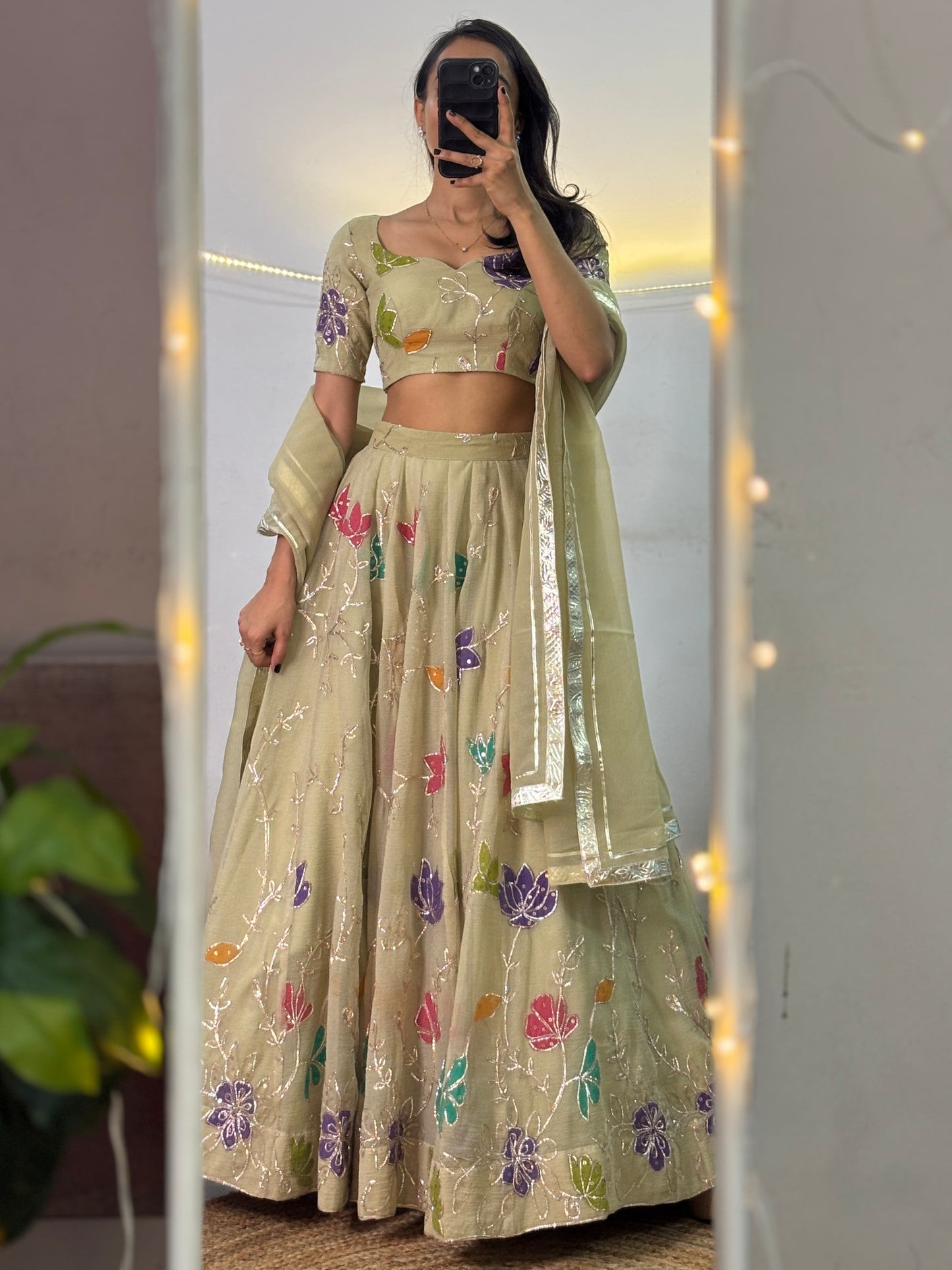 Amaira organza lehenga set