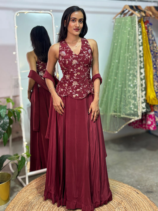 Meher lehenga set