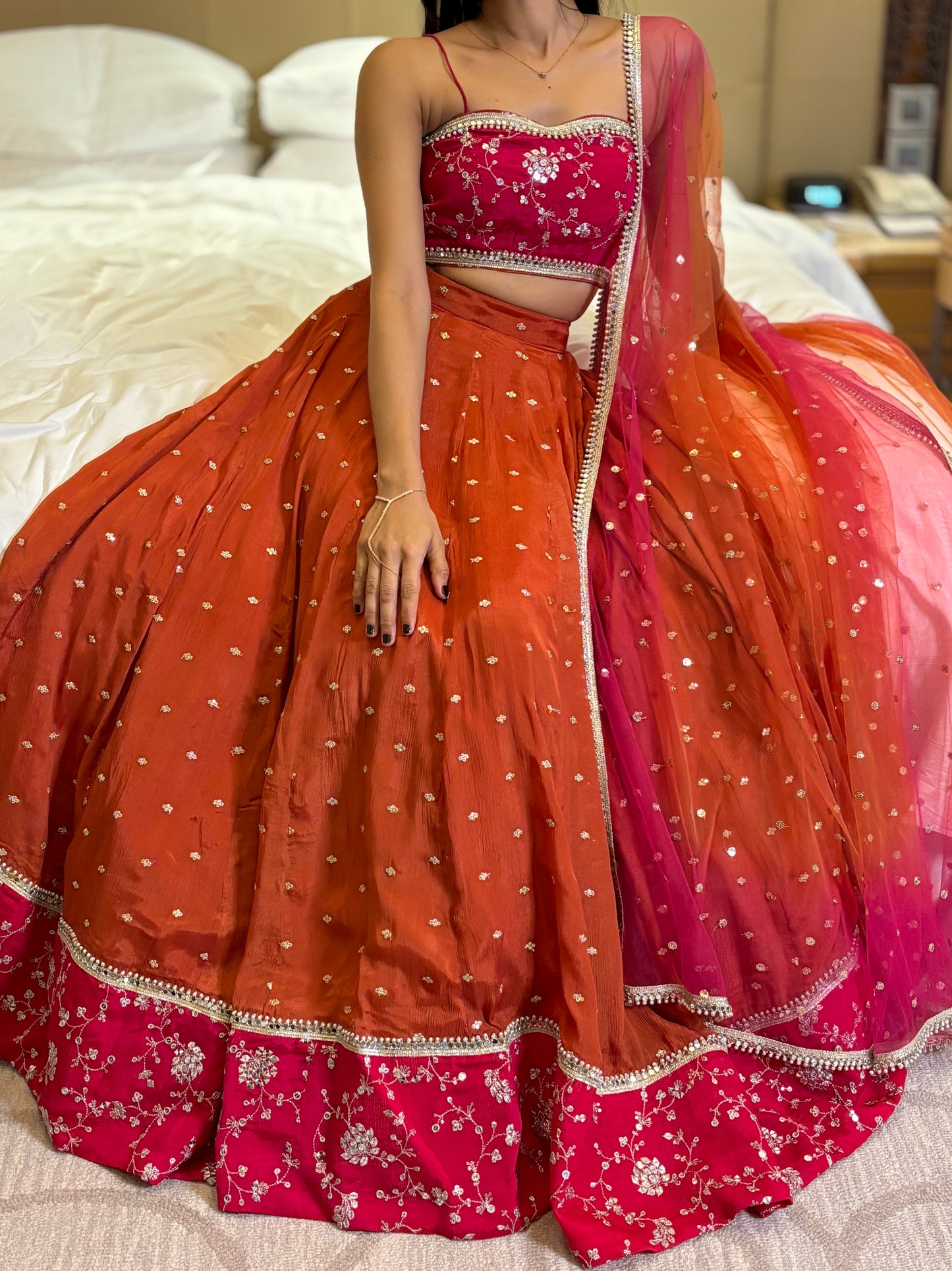 Mukta lehenga set