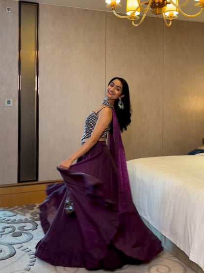 Misha corset lehenga set