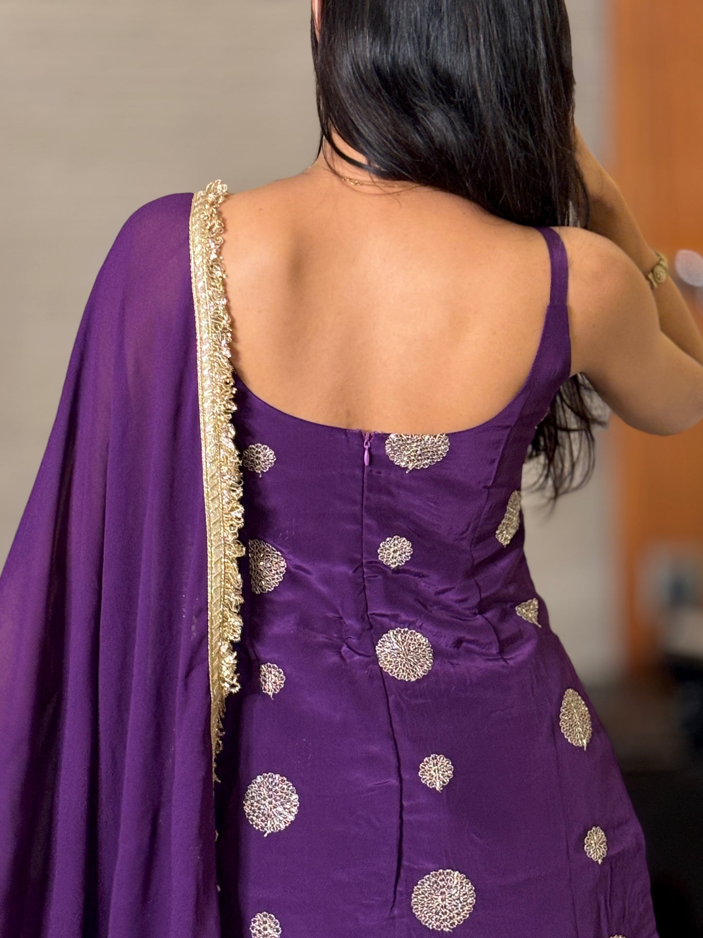 Aarohi kurta palazzo set