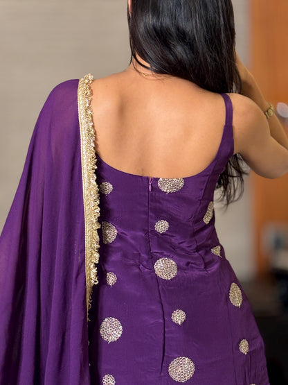 Aarohi kurta palazzo set