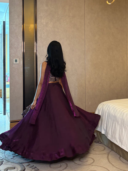 Misha corset lehenga set