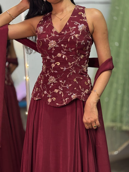 Meher lehenga set