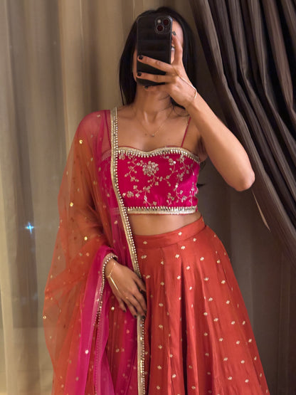 Mukta lehenga set