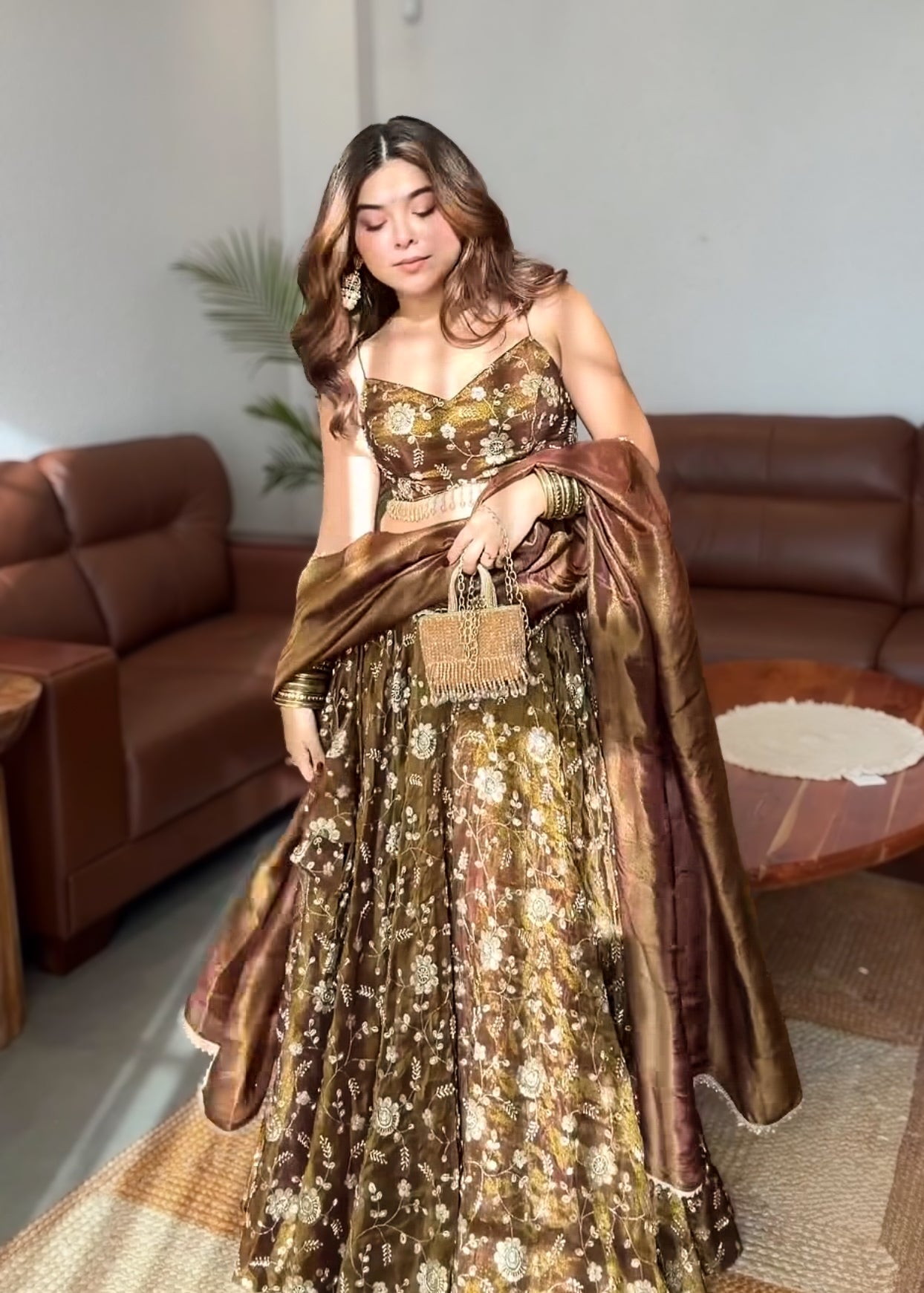 Juhi lehenga set