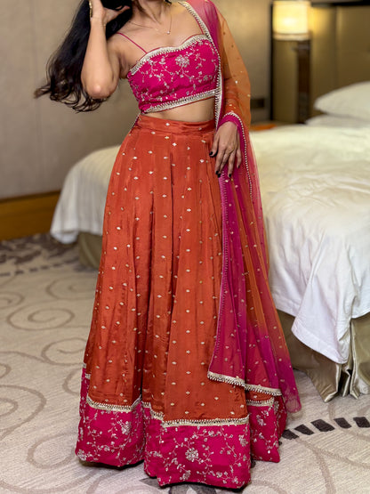 Mukta lehenga set