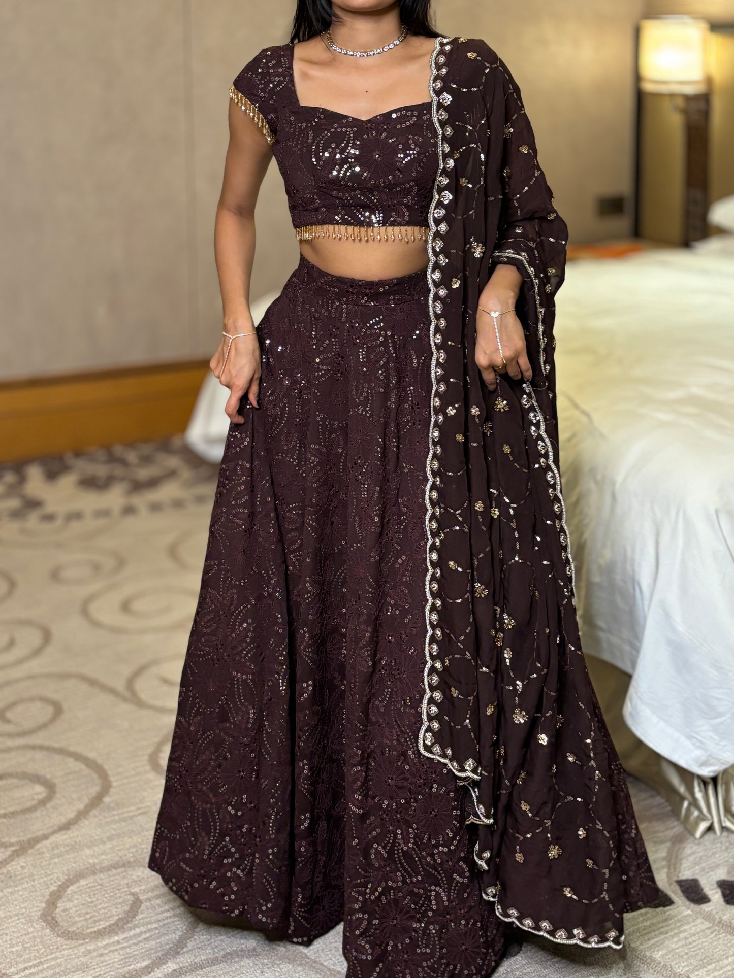 Avni lehenga set