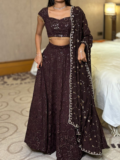 Avni lehenga set
