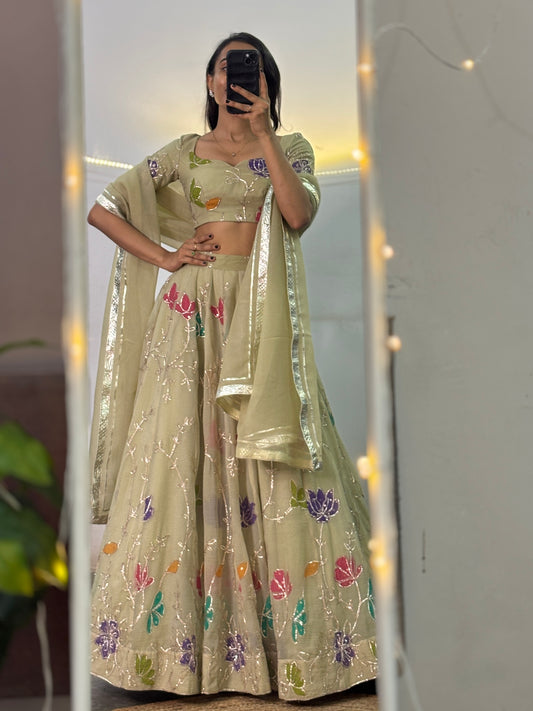 Amaira organza lehenga set