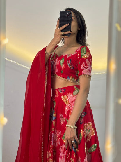 Anaisha lehenga set