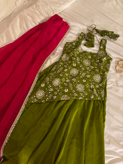 Ruhi palazzo set