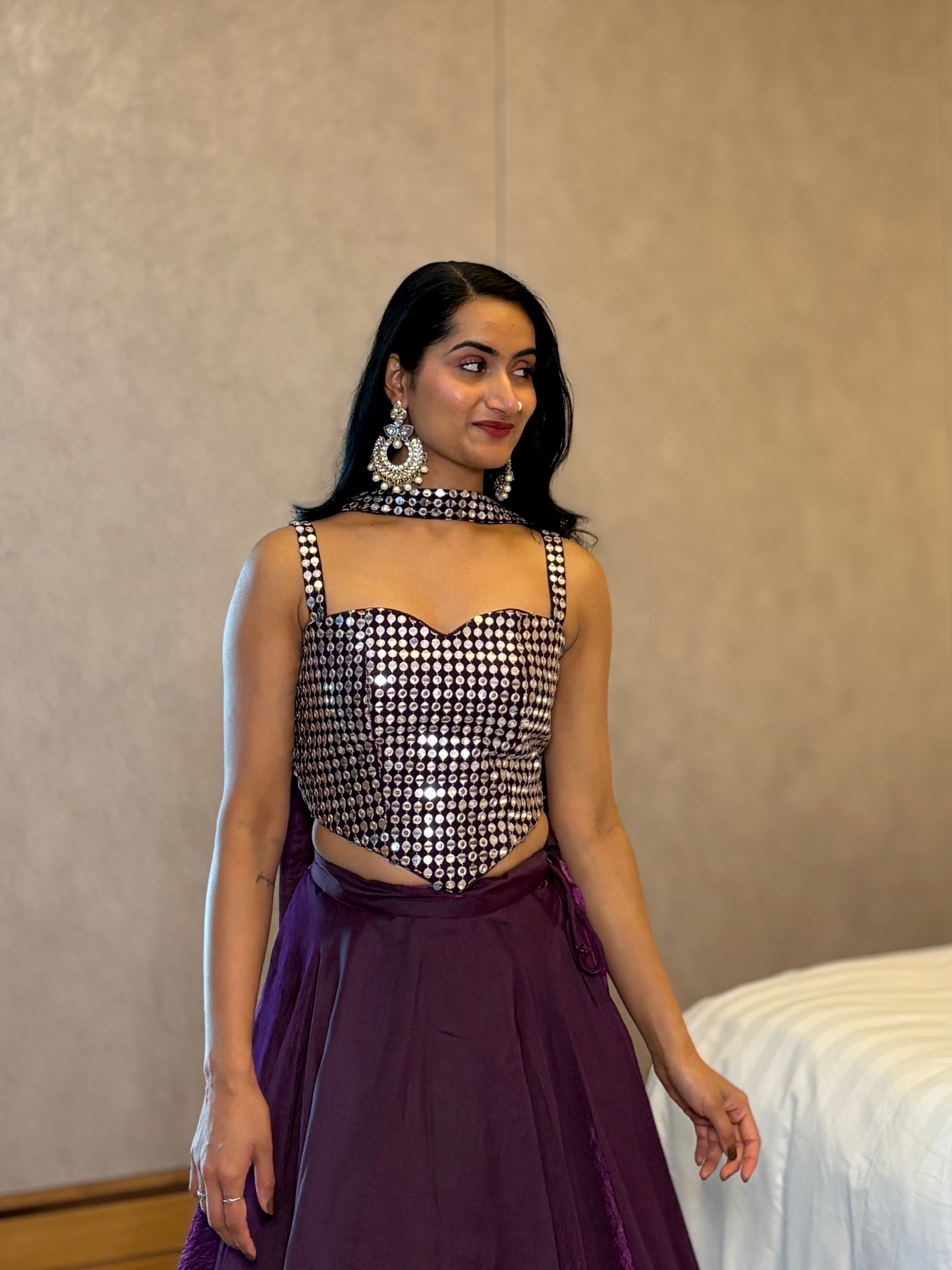 Misha corset lehenga set