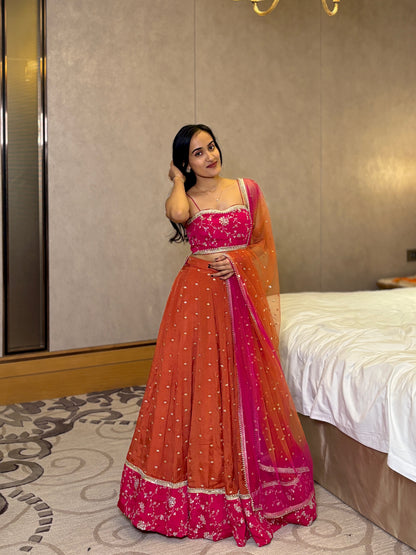 Mukta lehenga set