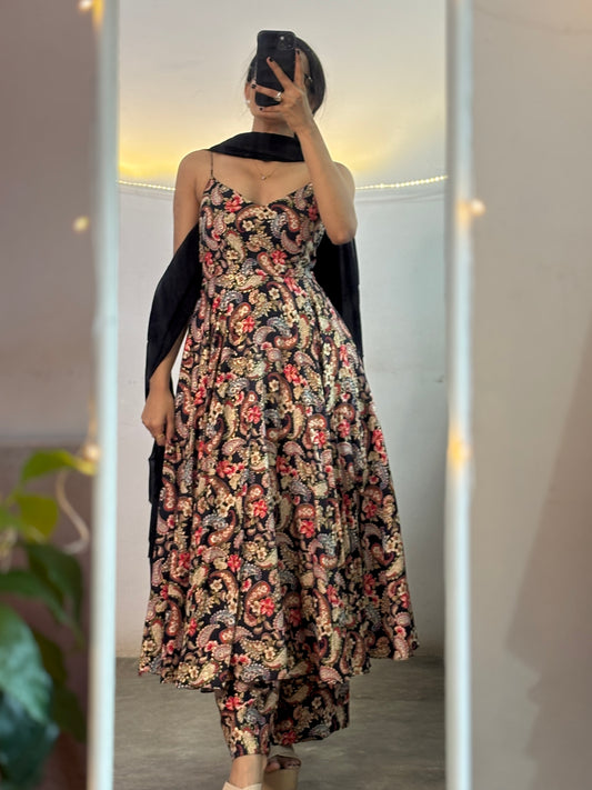 Sanvi printed Anarkali set