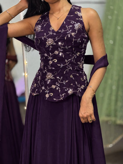 Meher lehenga set