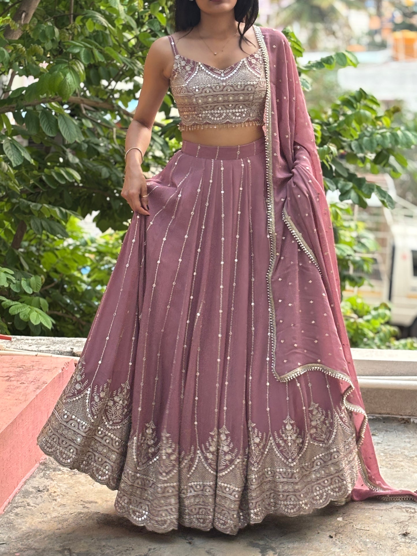 Reeva lehenga set
