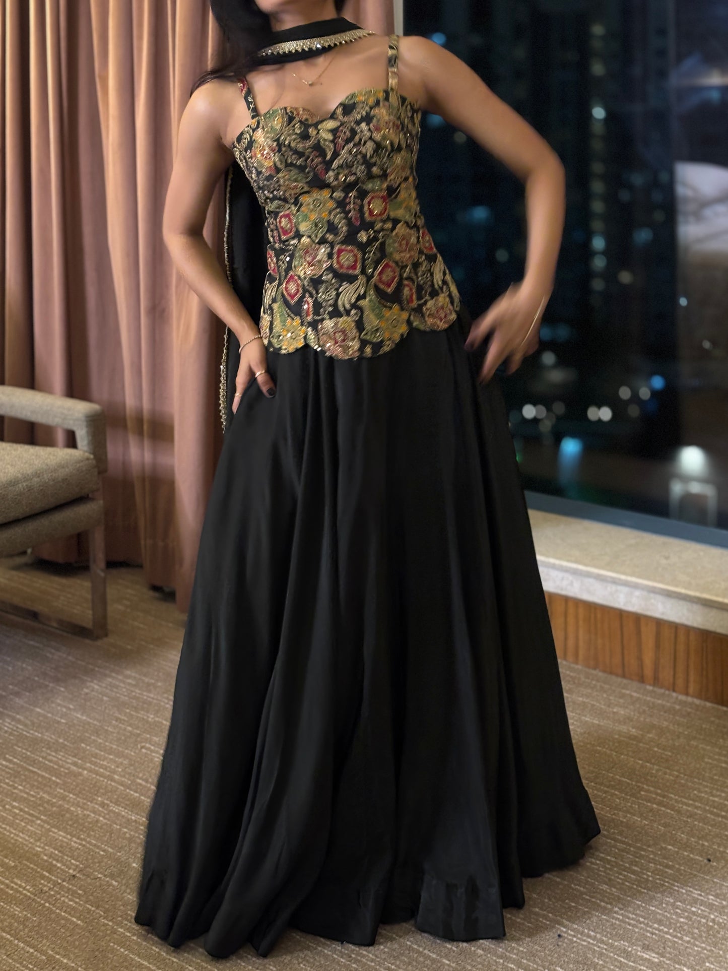 Leena lehenga set