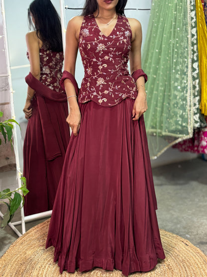 Meher lehenga set
