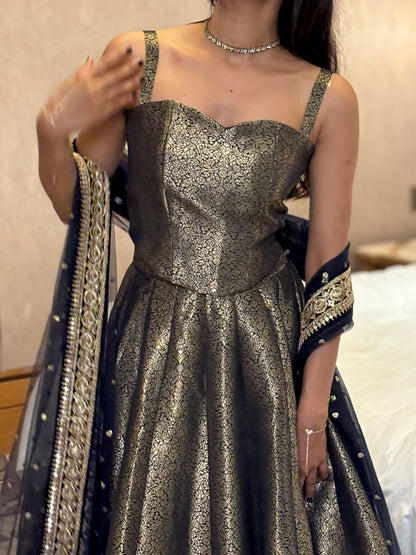 Jiya silk lehenga set