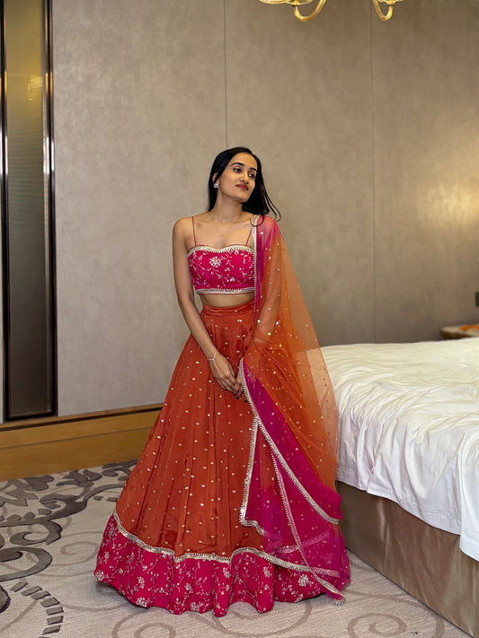 Mukta lehenga set