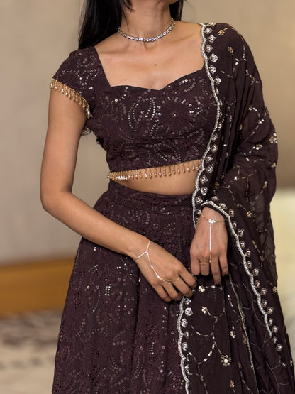 Avni lehenga set