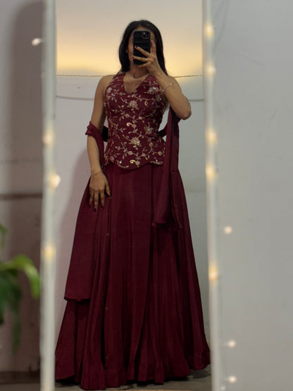 Meher lehenga set