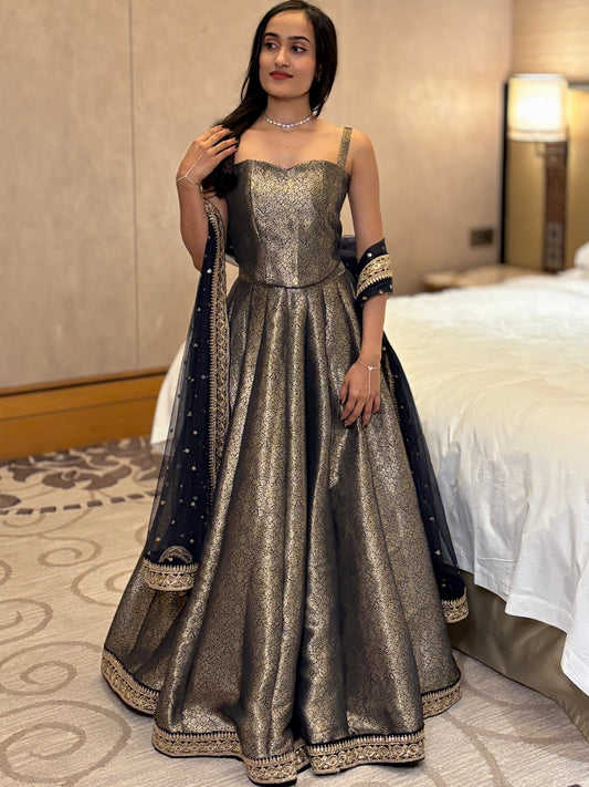 Jiya silk lehenga set