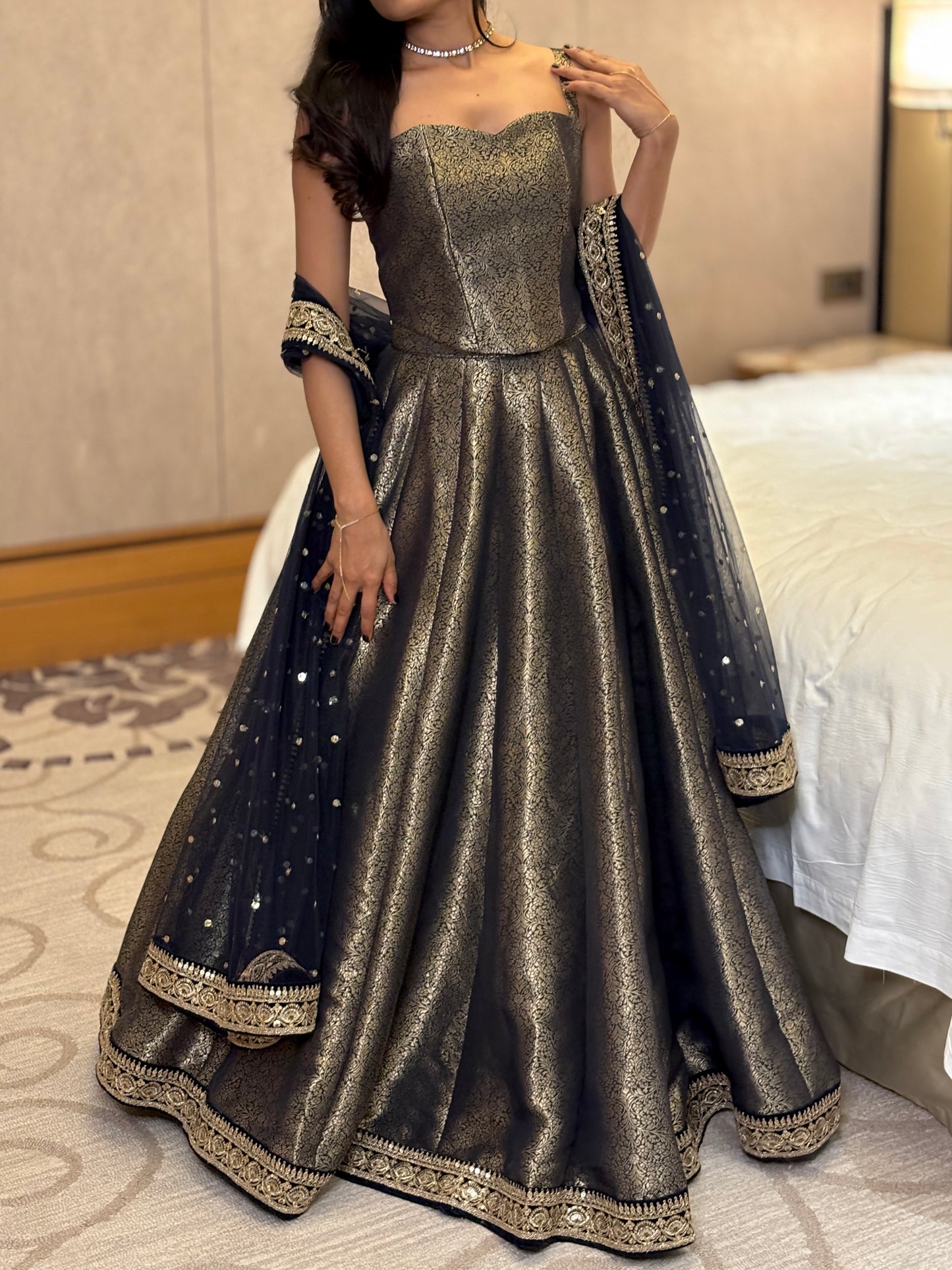 Jiya silk lehenga set