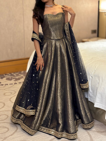 Jiya silk lehenga set