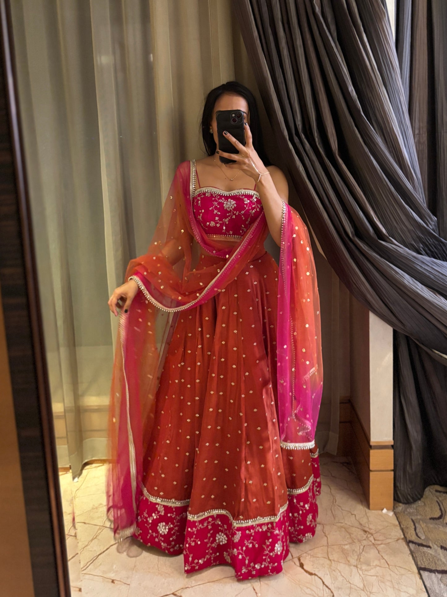 Mukta lehenga set