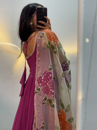 Amanya Anarkali set